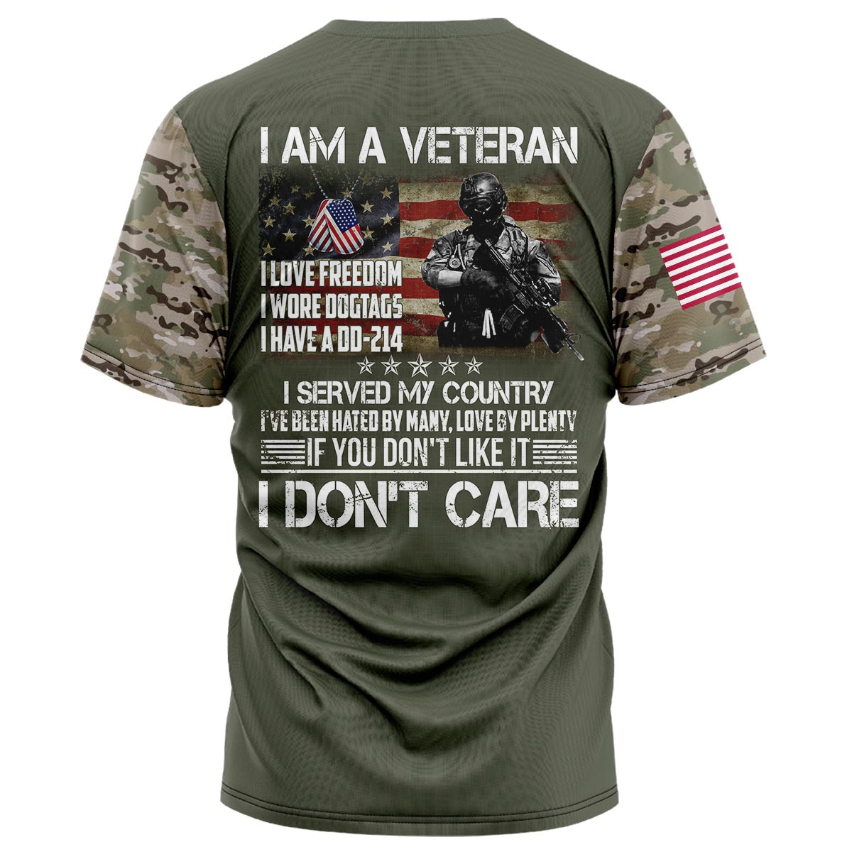 I Am A Veteran I Have A DD-214 Shirts
