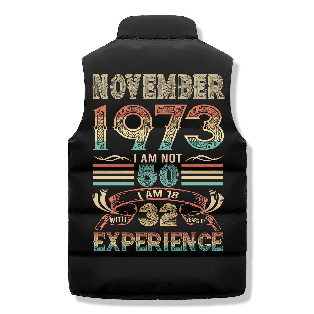 Puffer Vest - Personalised 50th Birthday Gifts, Gift Ideas 50th Birthday Woman