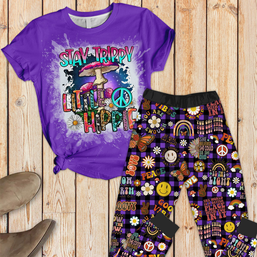 Premium Pajamas Set - Personalized Gift Ideas For Hippie Lovers