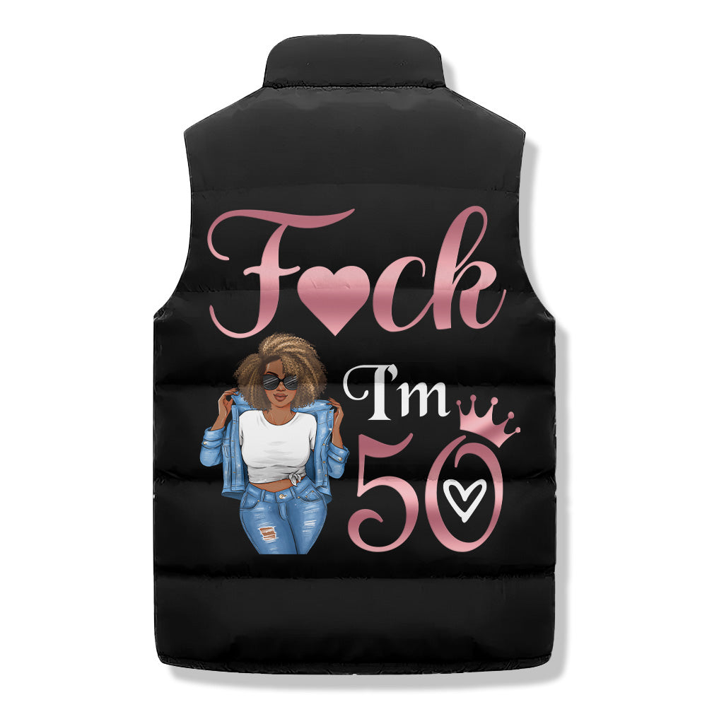 Puffer Vest - Personalised 50th Birthday Gifts, Gift Ideas 50th Birthday Woman