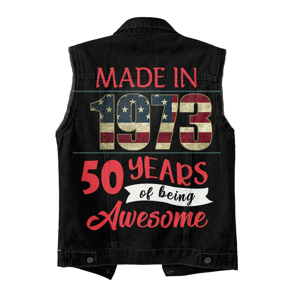 Denimvest - Personalised 50th Birthday Gifts, Gift Ideas 50th Birthday Woman