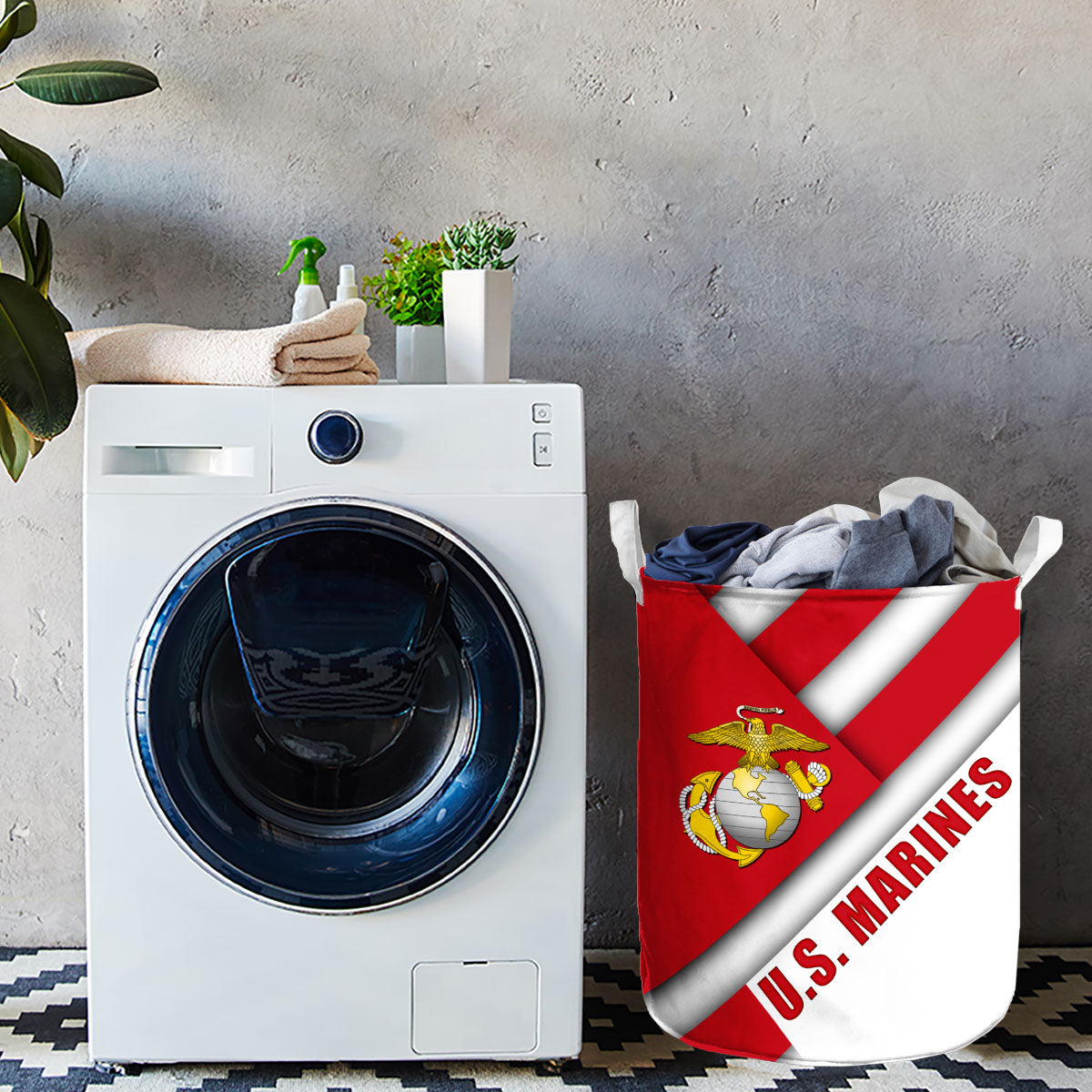 U.S. Marines Laundry Basket