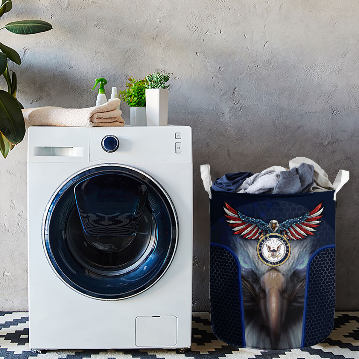U.S. Navy Laundry Basket