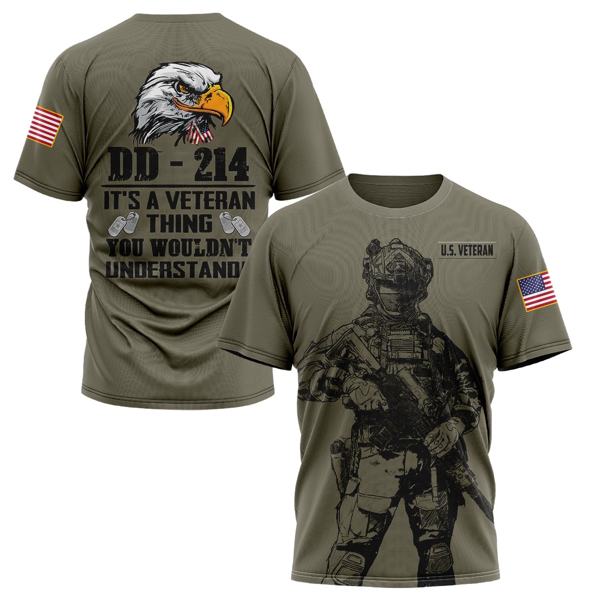 DD-214 It‘s A Veteran Thing You Wouldn’t Understand Shirt