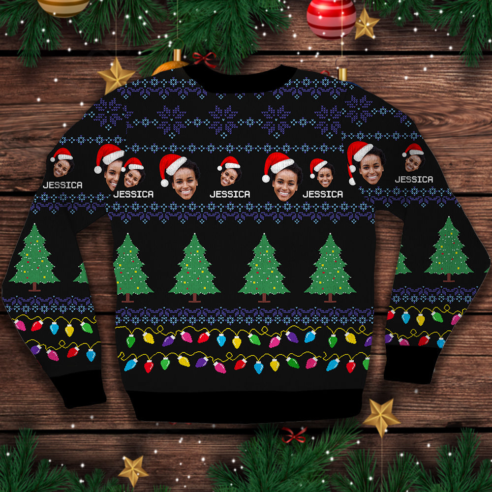 Custom Birthday Sweater, Queens Born In December, December Birthday Gifts For Afro Woman, December Birthday Gifts