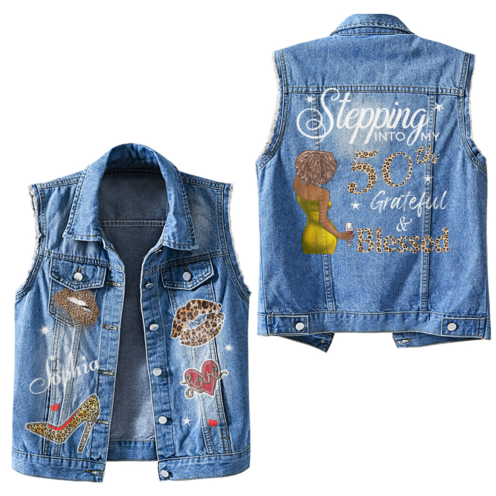 Denimvest - Personalised 50th Birthday Gifts, Gift Ideas 50th Birthday Woman