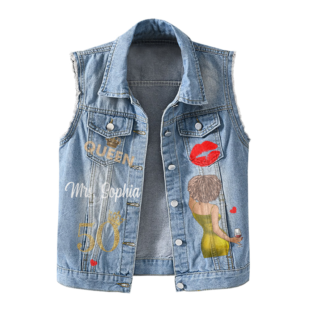 Denimvest - Personalised 50th Birthday Gifts, Gift Ideas 50th Birthday Woman