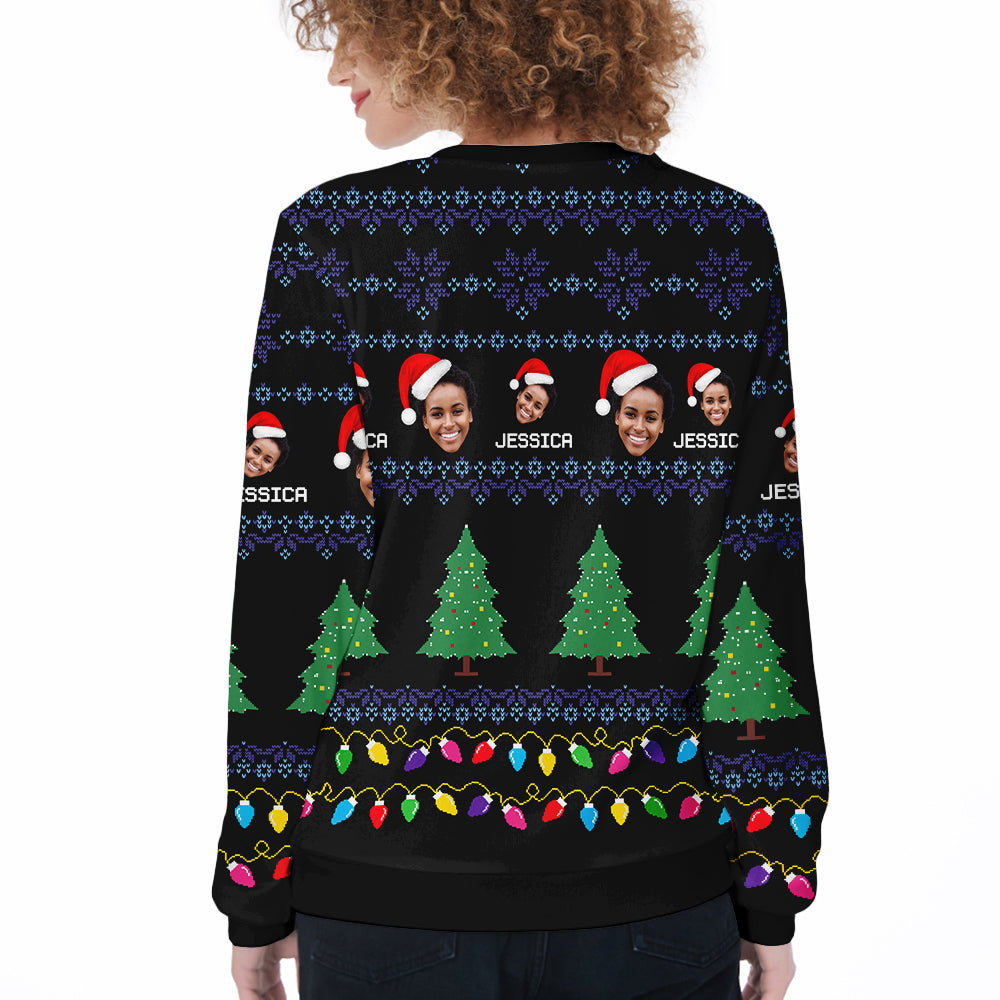 Custom Birthday Sweater, Queens Born In December, December Birthday Gifts For Afro Woman, December Birthday Gifts