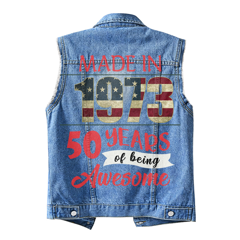 Denimvest - Personalised 50th Birthday Gifts, Gift Ideas 50th Birthday Woman