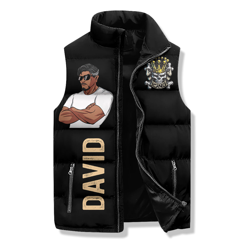 Puffer Vest - Personalised 50th Birthday Gifts, Gift Ideas 50th Birthday Man