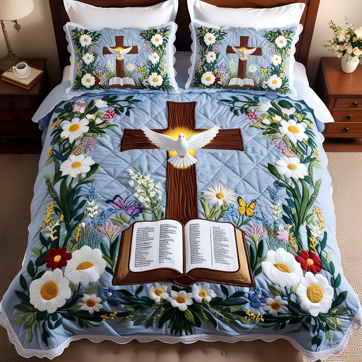 Premium 3-Piece Bedding Set YenPT ALK 253253