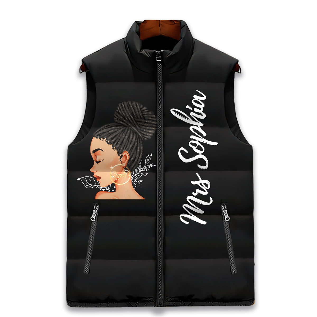 Puffer Vest - Personalized November Birthday Month, Gift Ideas For November Birthday