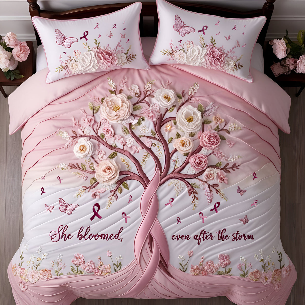 Premium 3-Piece Bedding Set YenPT ALK 253252