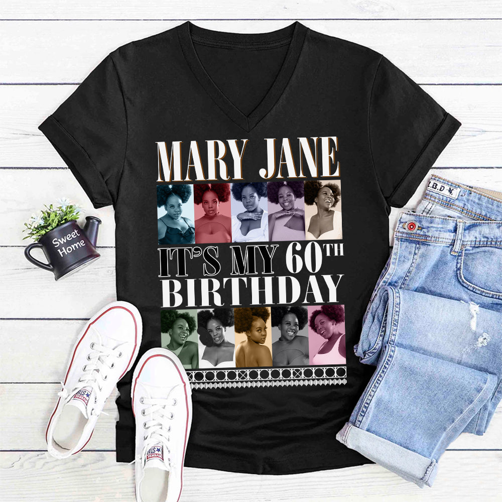 60th Birthday Shirts, Custom Birthday Shirts, Turning 60 Shirt, Gifts For Women Turning 60, 60th Birthday Shirts For Her-YPT-ALK