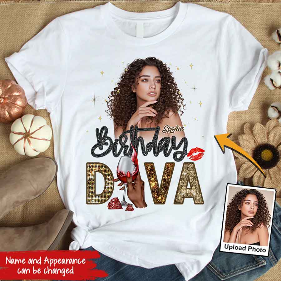 Birthday Shirts, Custom Birthday Shirts, Birthday Shirts For Black Women, Its My Birthday Shirt, Birthday Queen Shirt-YPT-HCT