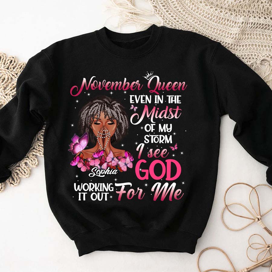 November Birthday Shirt, Custom Birthday Shirt, Queens Born In November, November Birthday Shirts For Woman, November Birthday Gifts