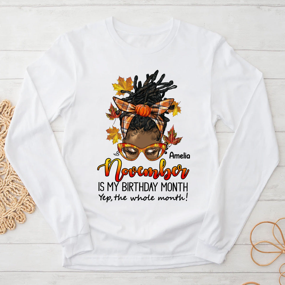 November Birthday Shirt, Custom Birthday Shirt, Queens Born In November, November Birthday Shirts For Woman, November Birthday Gifts