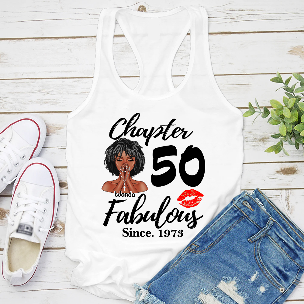 50th Birthday Shirts, Custom Birthday Shirts, Turning 50 Shirt, Gifts For Women Turning 50, 50 And Fabulous Shirt, 1973 Shirt, 50th Birthday Shirts For Her
