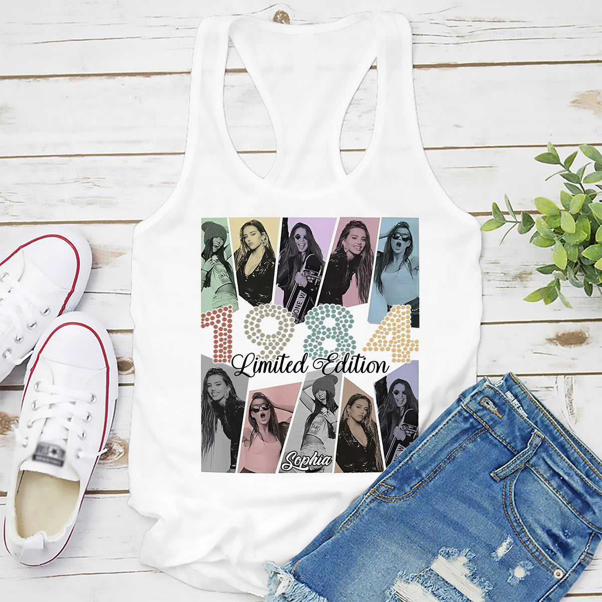 40th Birthday Shirts, Custom Birthday Shirts, Turning 40 Shirt, Gifts For Women Turning 40, 40 And Fabulous Shirt, 1984 Shirt, 40th Birthday Shirts For Her-YPT-ALK