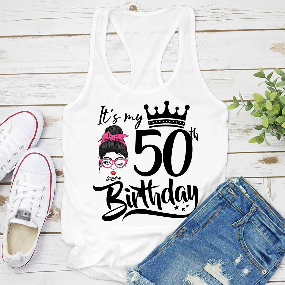 50th Birthday Shirts, Custom Birthday Shirts, Turning 50 Shirt, Gifts For Women Turning 50, 50 And Fabulous Shirt, 1974 Shirt - HCT