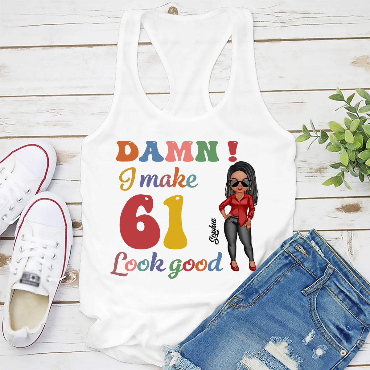 61st Birthday Shirts, Custom Birthday Shirts, Turning 61 Shirt, Gifts For Women Turning 61, 61 And Fabulous Shirt, 1963 Shirt - ALK