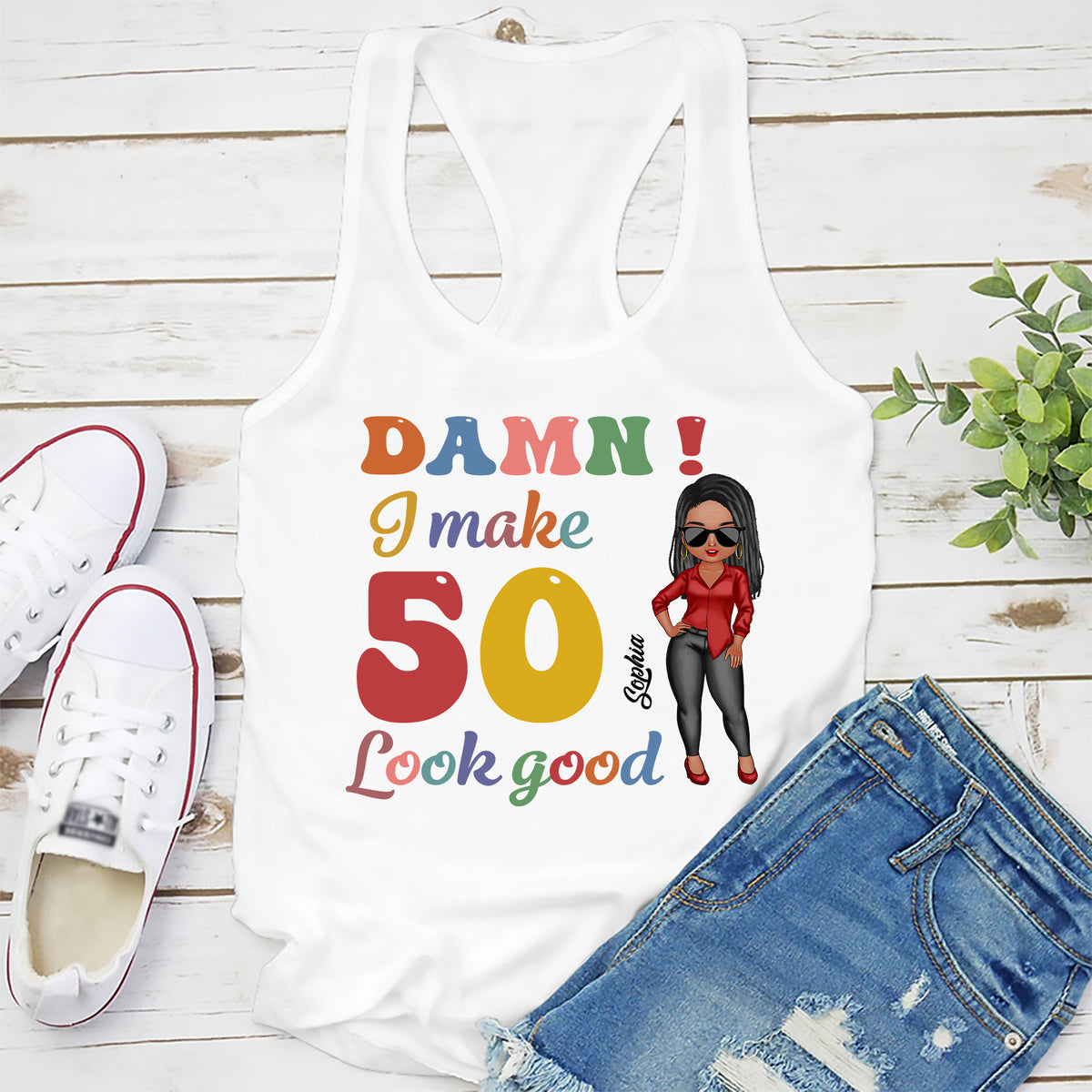 50th Birthday Shirts, Custom Birthday Shirts, Turning 50 Shirt, Gifts For Women Turning 50, 50 And Fabulous Shirt, 1974 Shirt - ALK