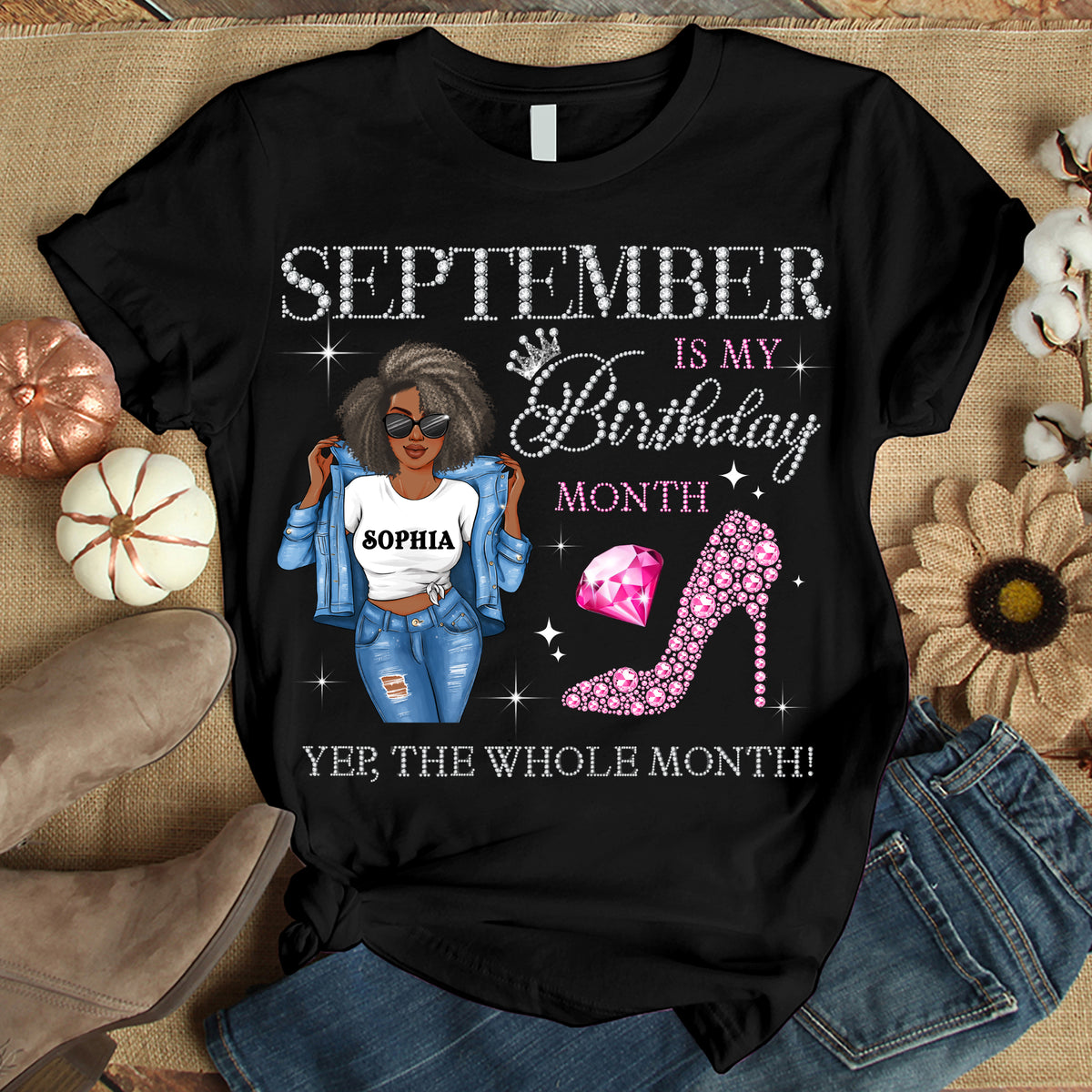September Birthday Shirt, Custom Birthday Shirt, Queens Born In
