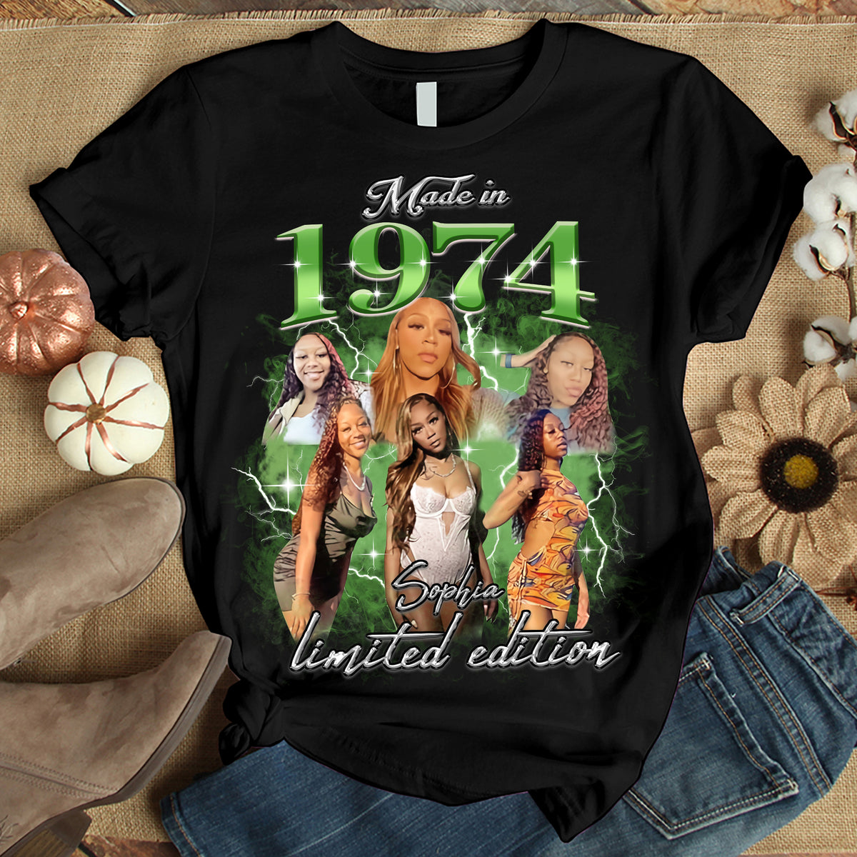 50th Birthday Shirts, Custom Birthday Shirts, Turning 50 Shirt, Gifts For Women Turning 50, 50th Birthday Shirts For Her-YPT-HMT