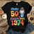 Custom Birthday Shirt, Her Gifts For 50 Years Old , Turning 50 Birthday Cotton Shirt, Fabulous Since 1974 - HMT