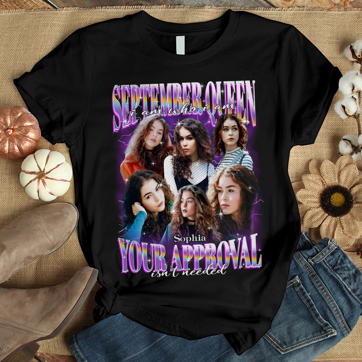 September Birthday Shirt, Custom Birthday Shirt, Queens are Born In September, September Birthday Shirts For Woman, September Birthday Gifts-YPT-TLT