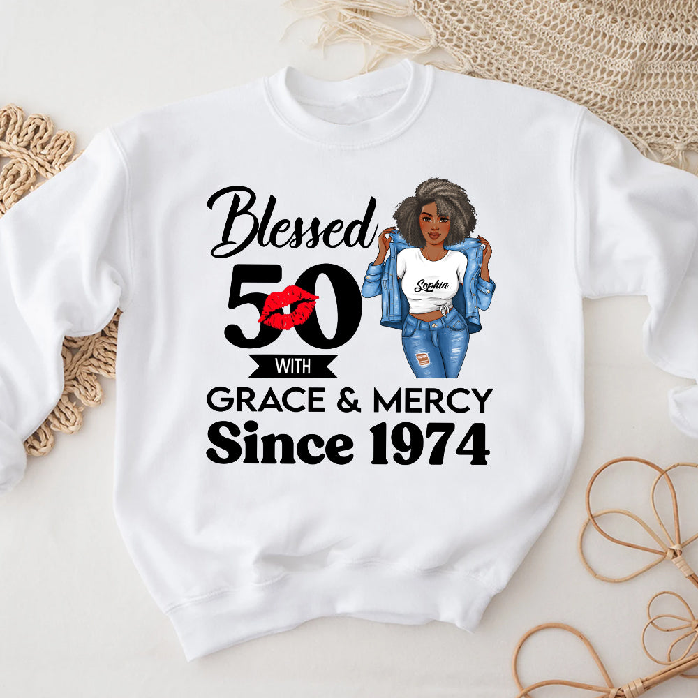 Personalized 50th birthday gifts ideas 50th birthday shirt for her back in 1974 turning 50 shirts 50th birthday t shirts for woman-YPT-HCT