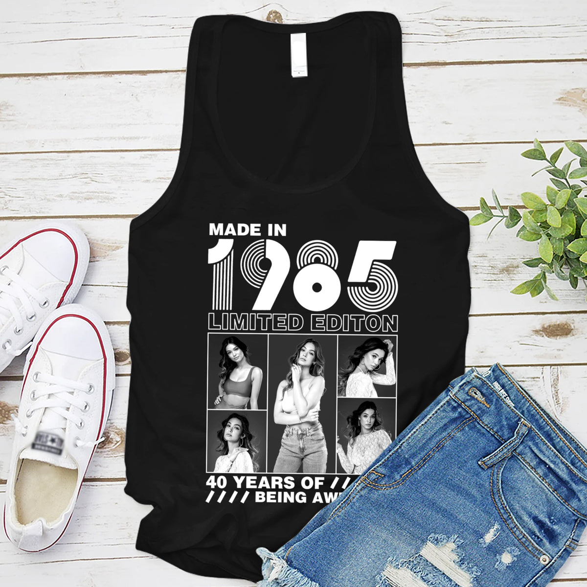 40th Birthday Shirts, Custom Birthday Shirts, Turning 40 Shirt, Gifts For Women Turning 40, 40 And Fabulous Shirt -YPT-TLT