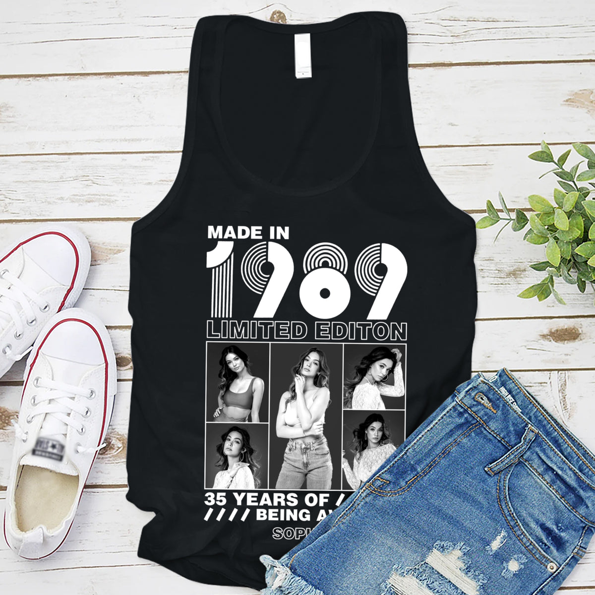 35th Birthday Shirts, Custom Birthday Shirts, Turning 35 Shirt, Gifts For Women Turning 35, 35 And Fabulous Shirt -YPT-TLT