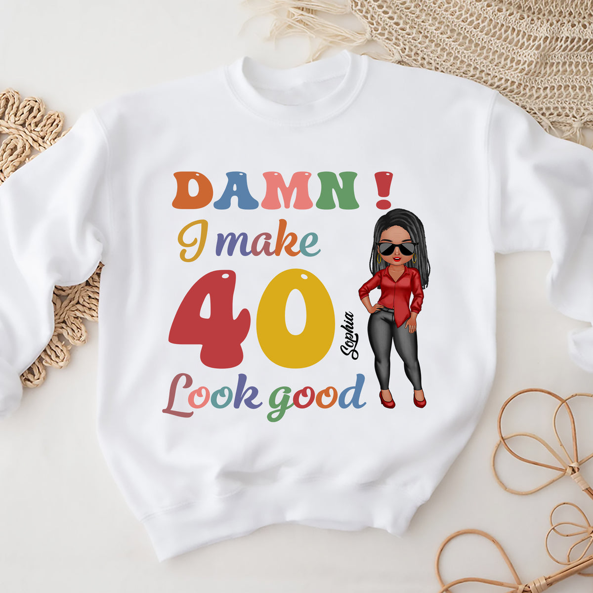 40th Birthday Shirts, Custom Birthday Shirts, Turning 40 Shirt, Gifts For Women Turning 40, 40 And Fabulous Shirt, 1984 Shirt - ALK