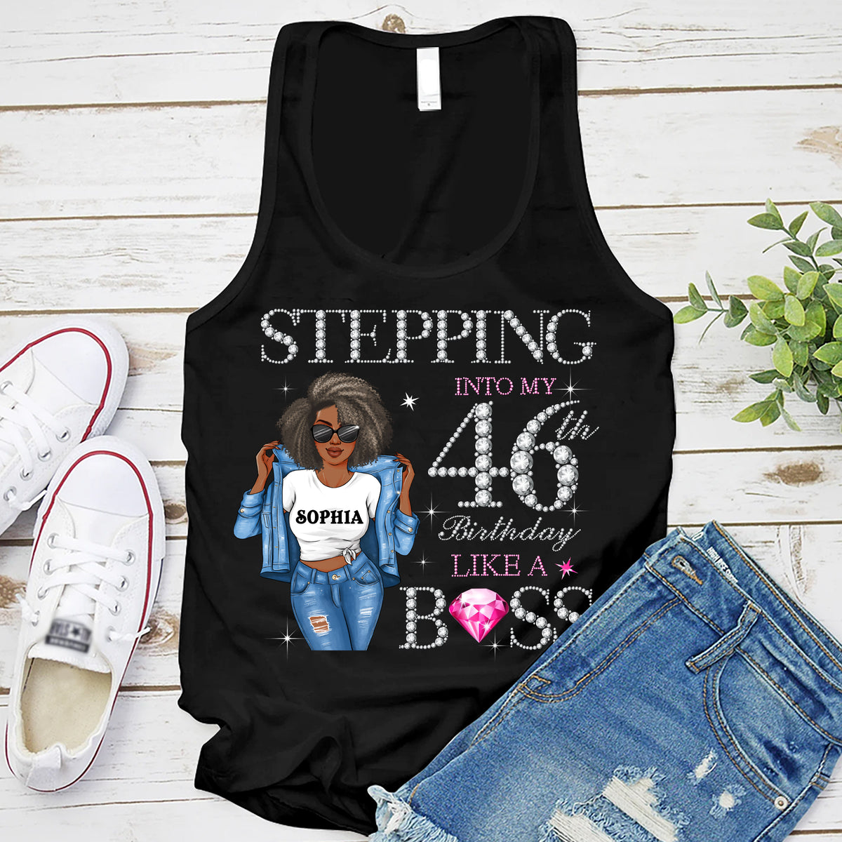 Chapter 46, Fabulous Since 1979 46th Birthday Unique T Shirt For Woman, Custom Birthday Shirt, Her Gifts For 46 Years Old , Turning 46 Birthday Cotton Shirt -YPT-HMT