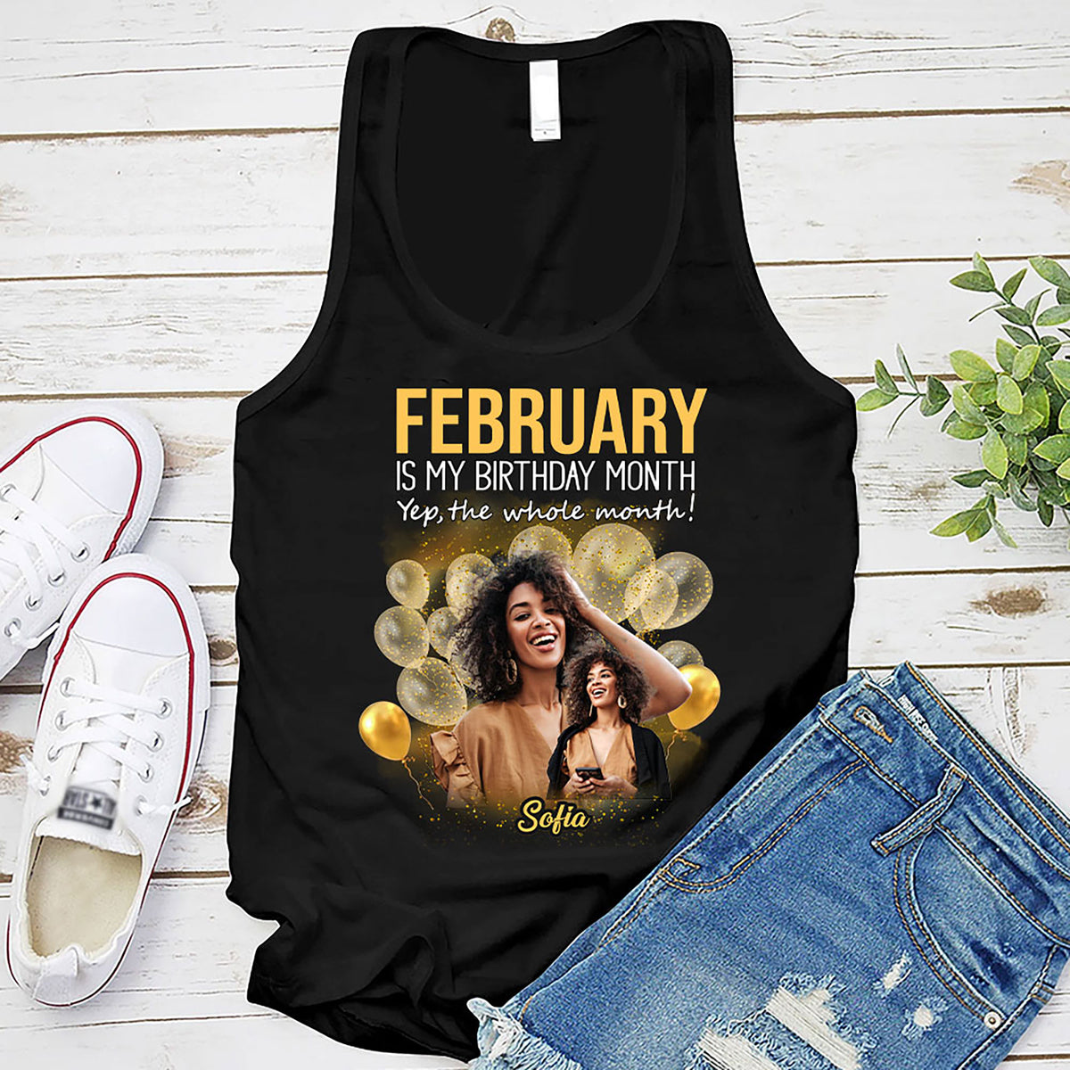 Custom February Birthday Shirt For Woman, Queens Are Born In February Gifts, Melanin Afro Woman Shirt, Black Girl Tee, Afro Queen Gift-YPT-HMT