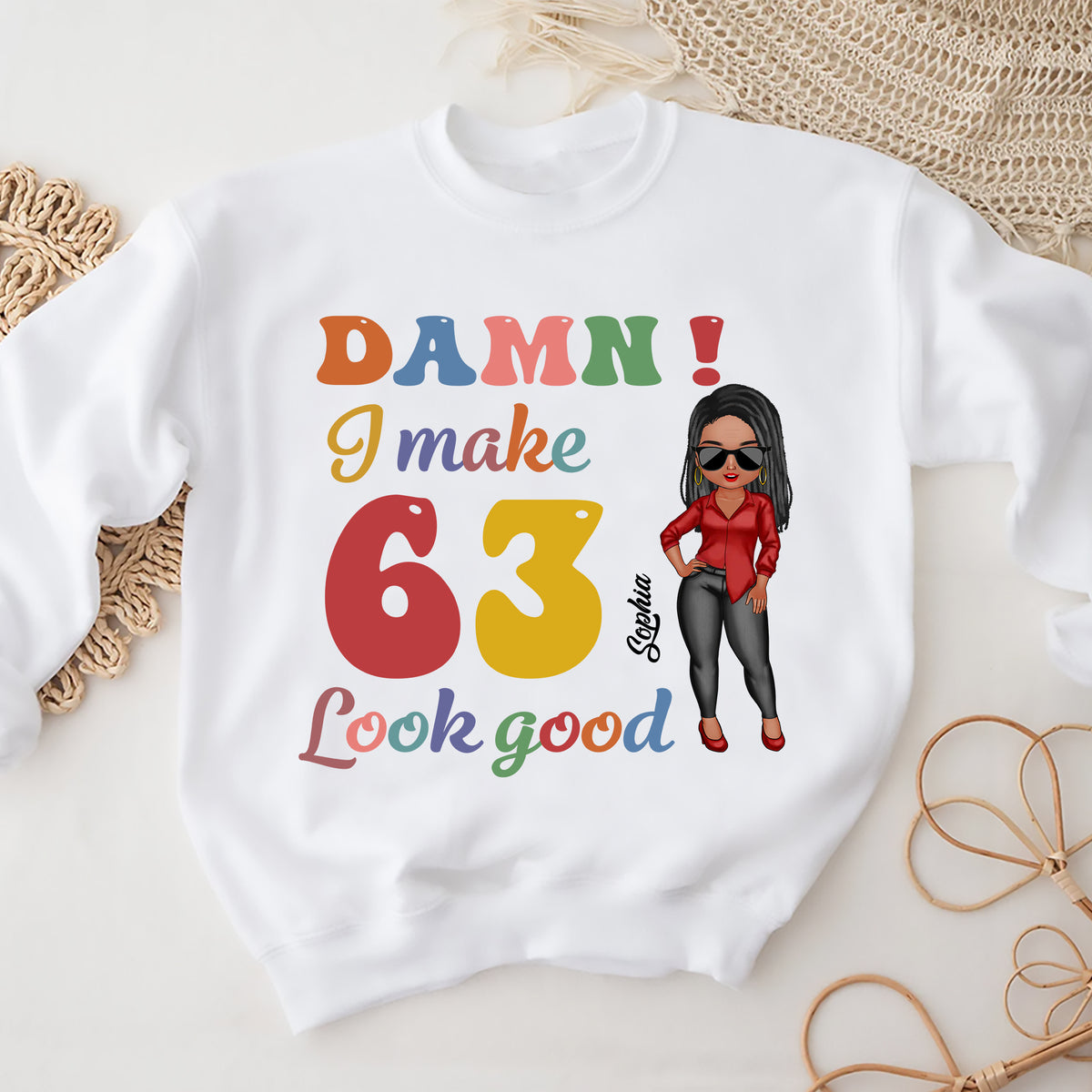 63rd Birthday Shirts, Custom Birthday Shirts, Turning 63 Shirt, Gifts For Women Turning 63, 63 And Fabulous Shirt, 1961 Shirt - ALK