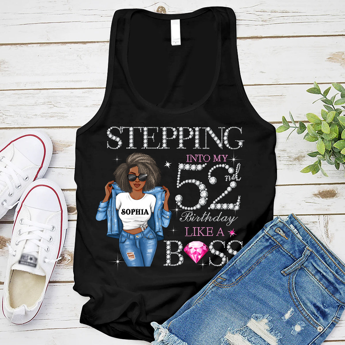 Chapter 52, Fabulous Since 1973 52nd Birthday Unique T Shirt For Woman, Custom Birthday Shirt, Her Gifts For 52 Years Old , Turning 52 Birthday Cotton Shirt-YPT-HMT