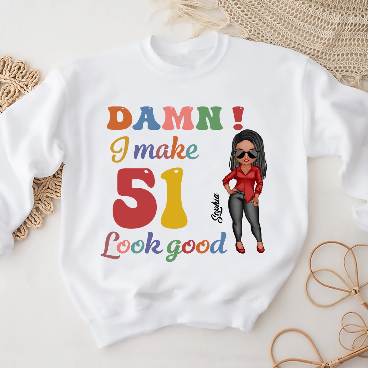 51st Birthday Shirts, Custom Birthday Shirts, Turning 51 Shirt, Gifts For Women Turning 51, 51 And Fabulous Shirt, 1973 Shirt - ALK