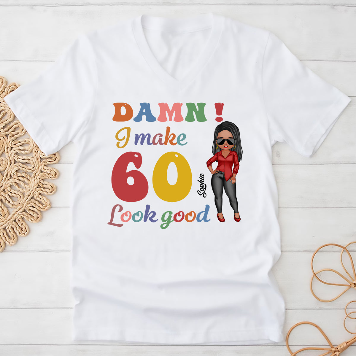 60th Birthday Shirts, Custom Birthday Shirts, Turning 60 Shirt, Gifts For Women Turning 60, 60 And Fabulous Shirt, 1964 Shirt - ALK