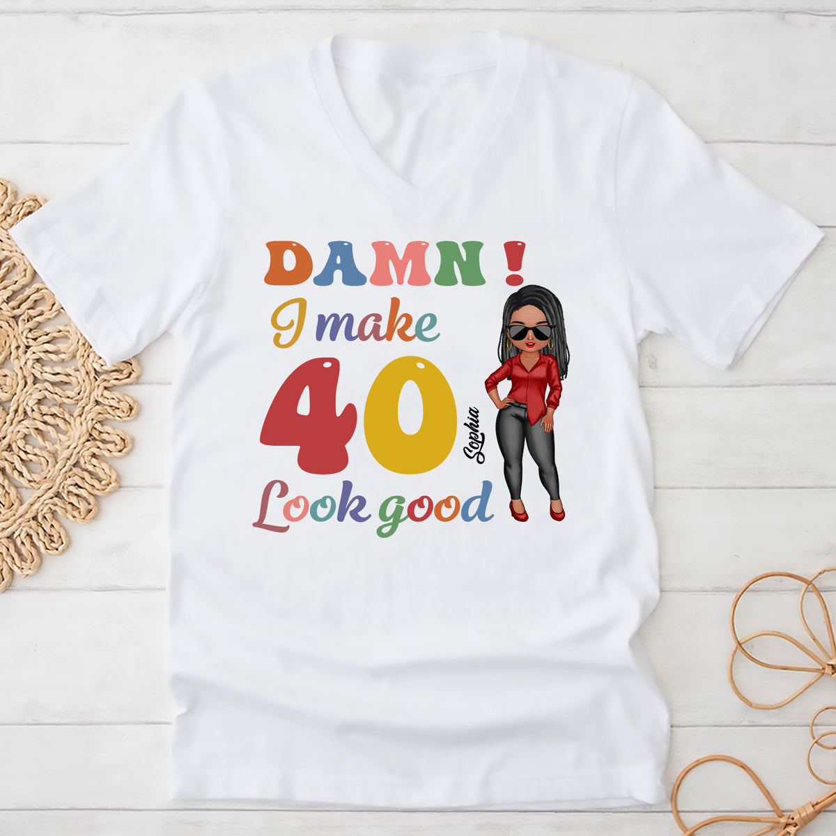 40th Birthday Shirts, Custom Birthday Shirts, Turning 40 Shirt, Gifts For Women Turning 40, 40 And Fabulous Shirt, 1984 Shirt - ALK