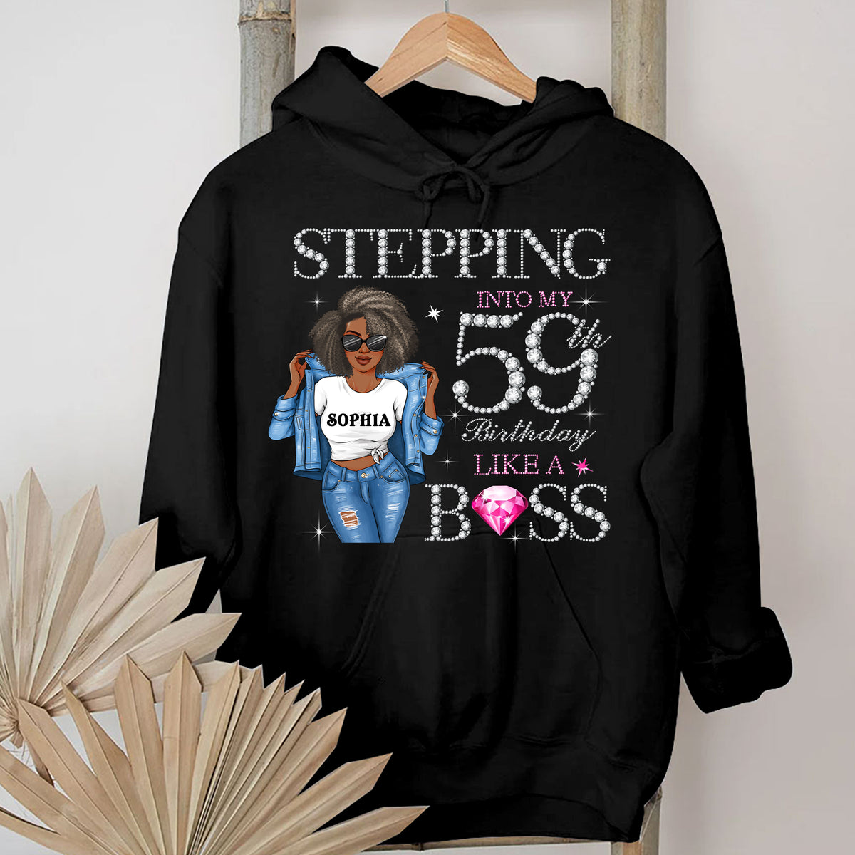 59th Birthday Shirts, Custom Birthday Shirts, Turning 59 Shirt, Gifts For Women Turning 59, 59th Birthday Shirts For Her-YPT-HMT