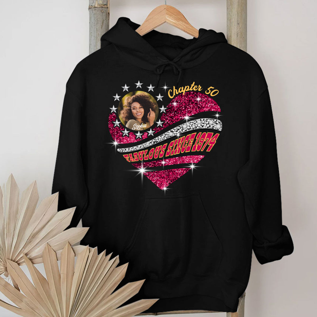 Custom Face Photo 50&#39;s Birthday Shirt, 50th Birthday Unique T Shirt For Woman, Custom Birthday Shirt, Her Gifts For 50 Years Old, Custom Picture Tee, Personalized Birthday Shirt-YPT-TLT