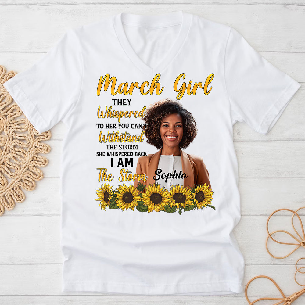 Custom Birthday Shirt, March Birthday Shirts For Woman, March Birthday Gifts