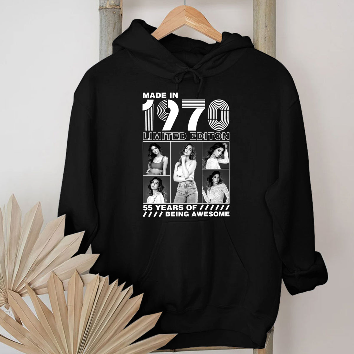 55th Birthday Shirts, Custom Birthday Shirts, Turning 55 Shirt, Gifts For Women Turning 55, 55 And Fabulous Shirt -YPT-TLT