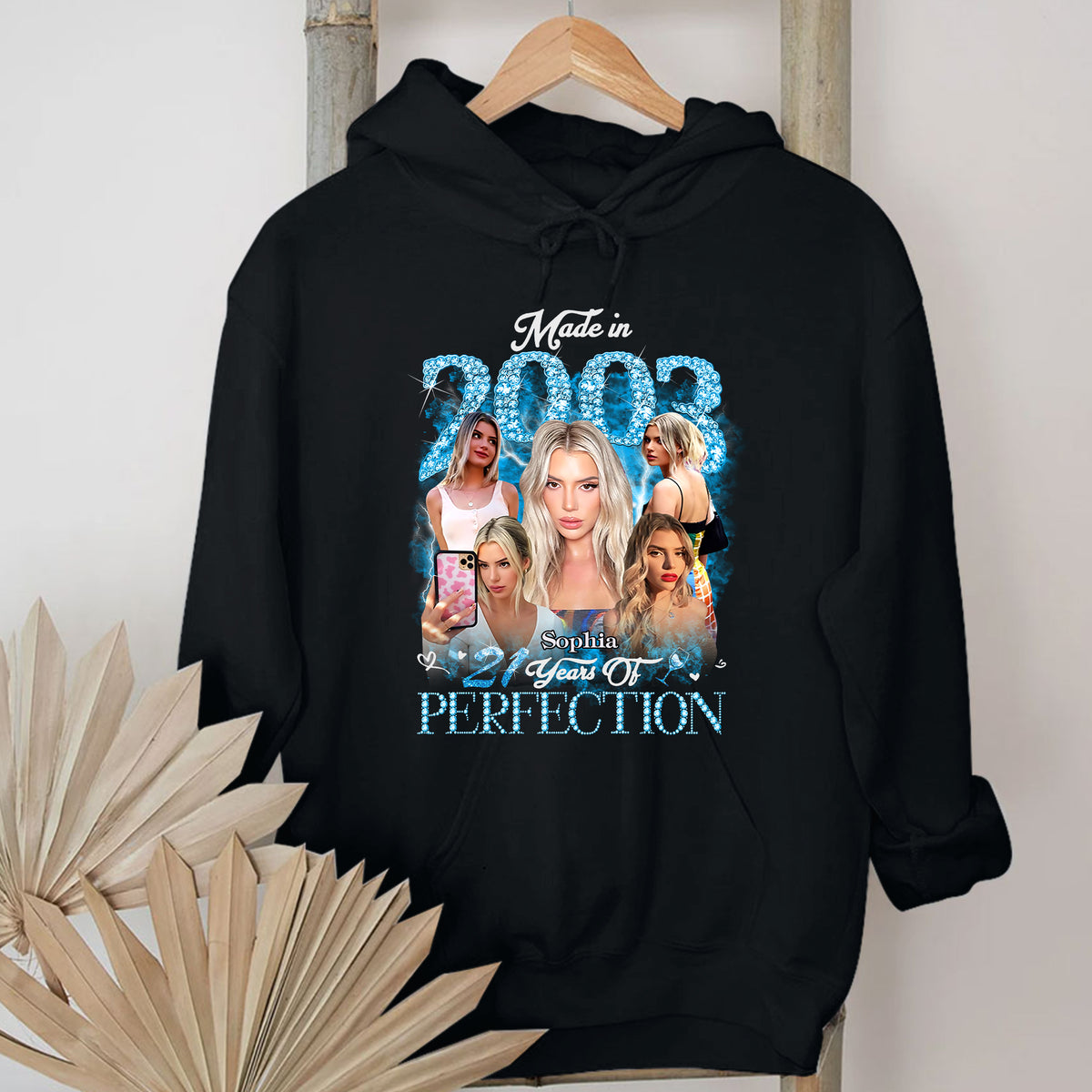 21st Birthday Shirts, Custom Birthday Shirts, Turning 21 Shirt, Gifts For Women Turning 21, 21 And Fabulous Shirt, 2003 Shirt, 21st Birthday Shirts For Her-YPT-TLT