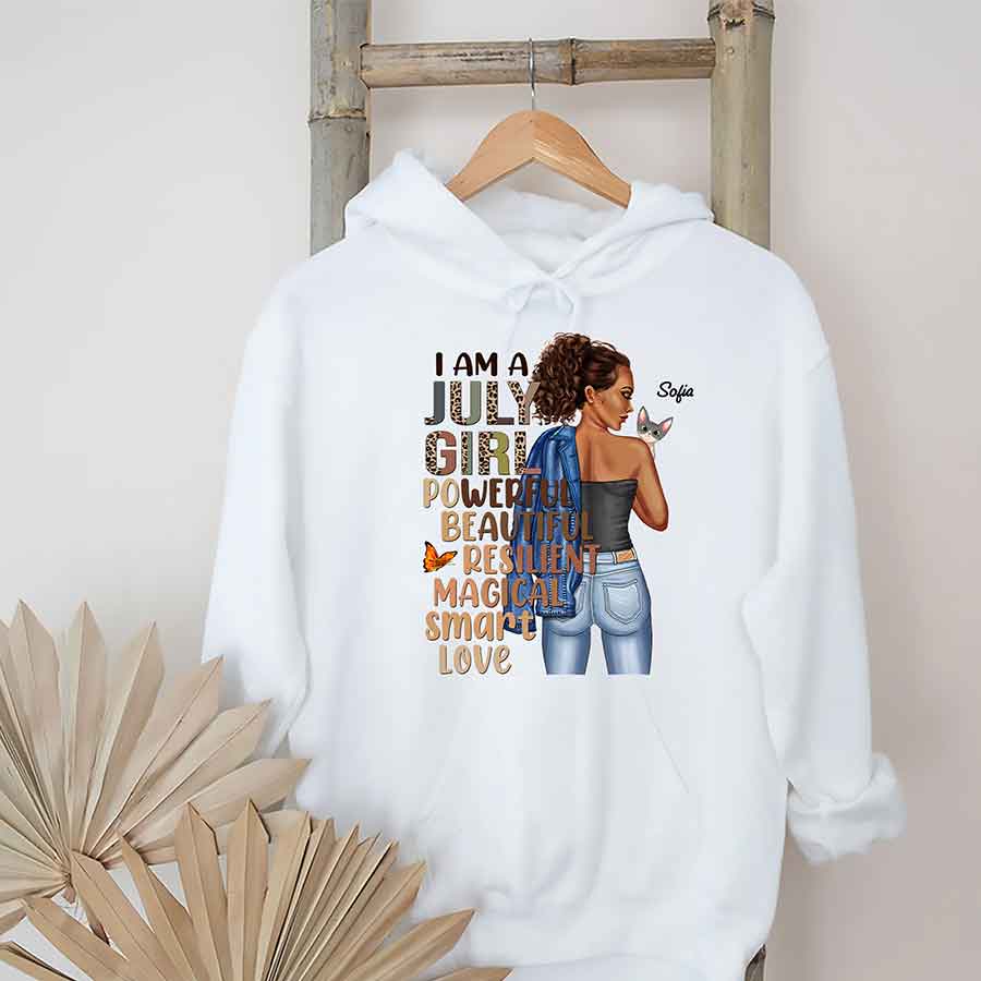 July Birthday Shirt, Custom Birthday Shirt, Queens Born In July, July Birthday Shirts For Woman, July Birthday Gifts -YPT-ALK
