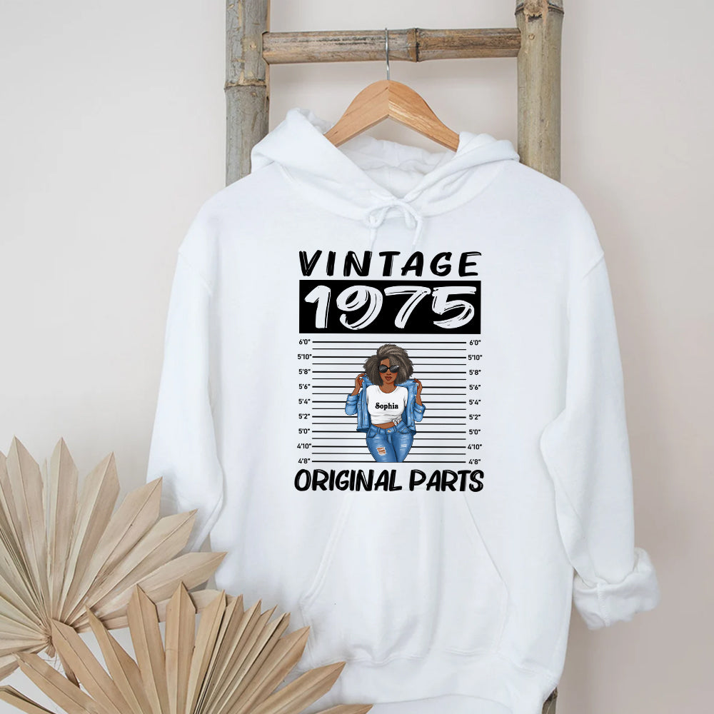 50th Birthday Shirts, Custom Birthday Shirts, Turning 50 Shirt, Gifts For Women Turning 50, 50 And Fabulous Shirt, 1975 Shirt, 50th Birthday Shirts For Her-YPT-ALK