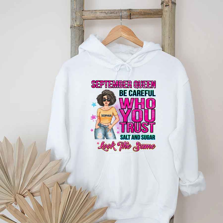 September Birthday Shirt, Custom Birthday Shirt, Queens Born In September, September Birthday Shirts For Woman, September Birthday Gifts, September Is My Birthday Month, Yep The Whole Month-YPT-HCT