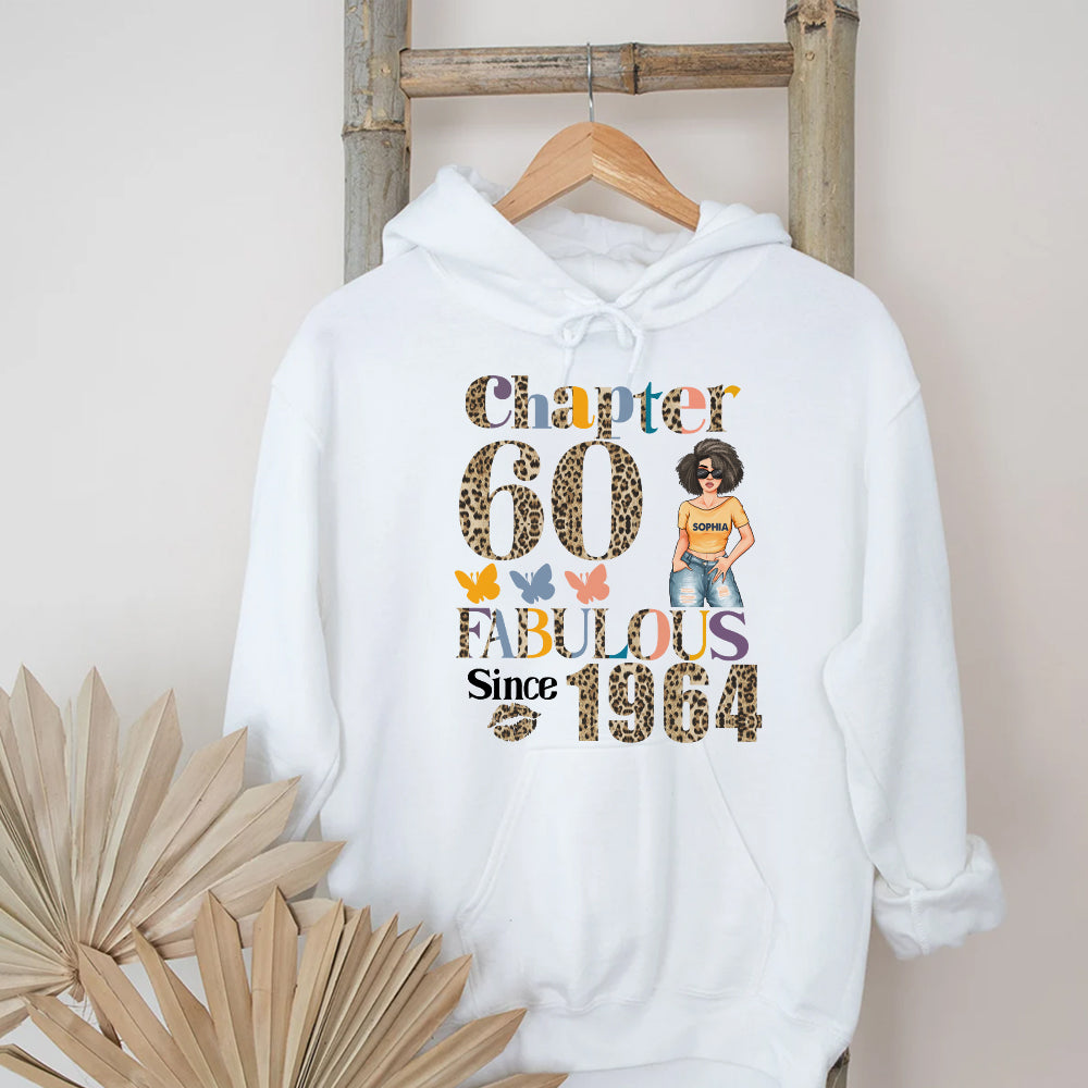 Chapter 60, Fabulous Since 1964 60th Birthday Unique T Shirt For Woman, Custom Birthday Shirt, Her Gifts For 60 Years Old , Turning 60 Birthday Cotton Shirt - YPT-HCT